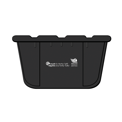 Black Recycling Box
