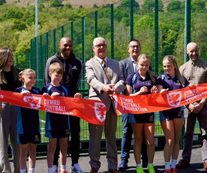 Opening of Afon Taf 3G pitch