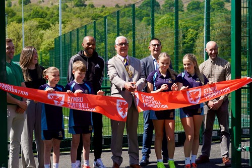 Opening of Afon Taf 3G pitch