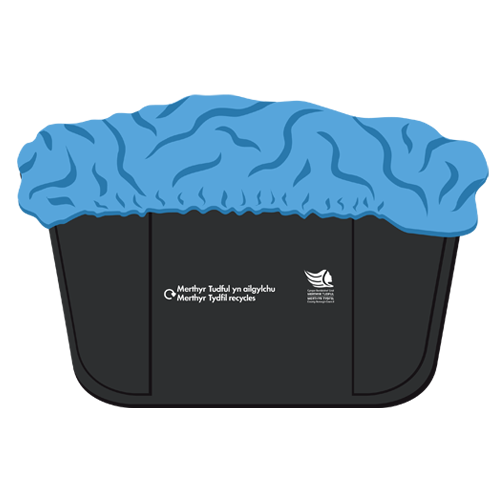 Black Recycling Box