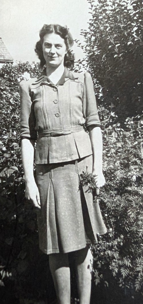 Nansi Williams portrait - copyright David Powell godson - Aberfan