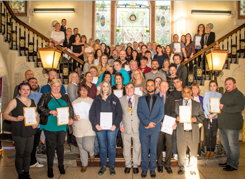 Town Centre Awards group pic