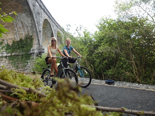 Taff Trail cyclists