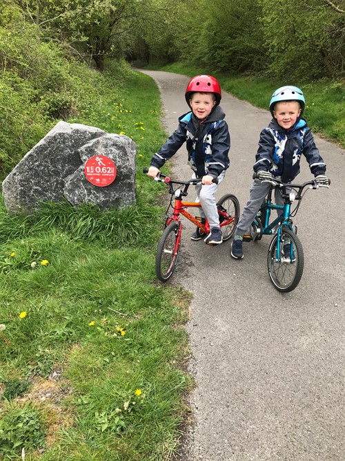 Taff Trail boulders