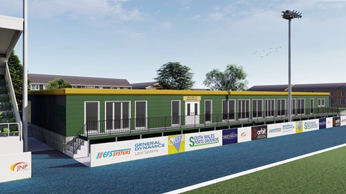 Merthyr RFC new clubhouse