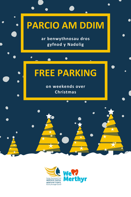 Free Christmas parking