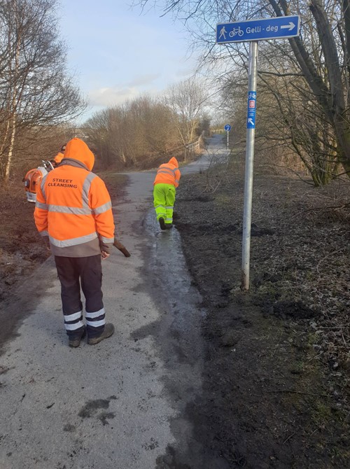 Deep spring clean for Taff Trail after busiest ever year