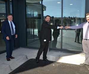 Bus station keys handover