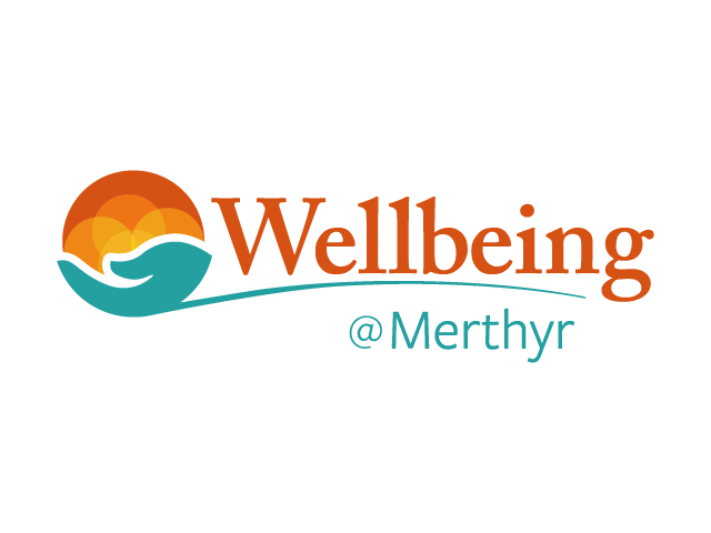 Wellbeing@Merthyr logo