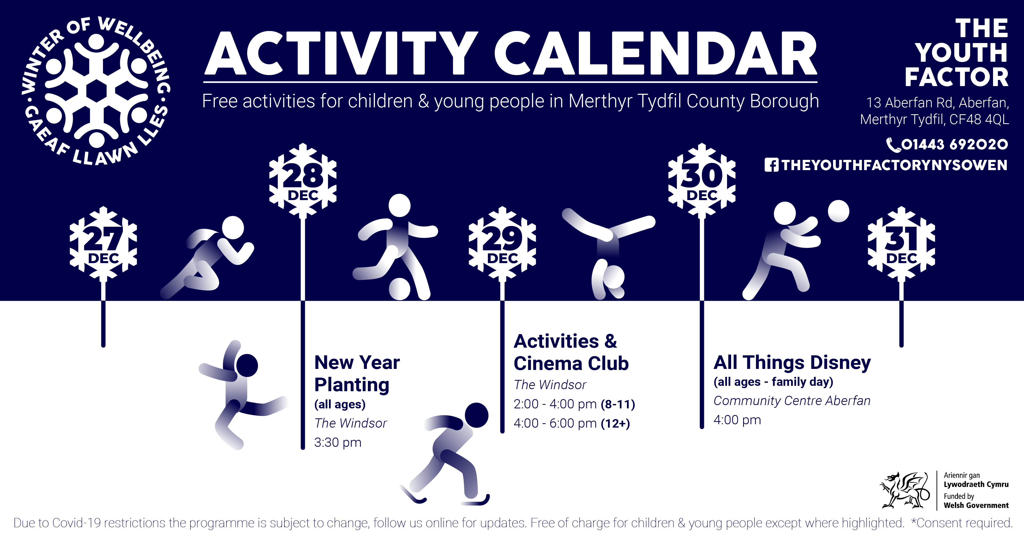 Youth Factor Week 3 Activity Calendar