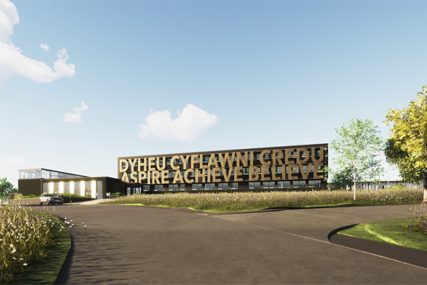 Pre-planning application consultation for Pen Y Dre High School