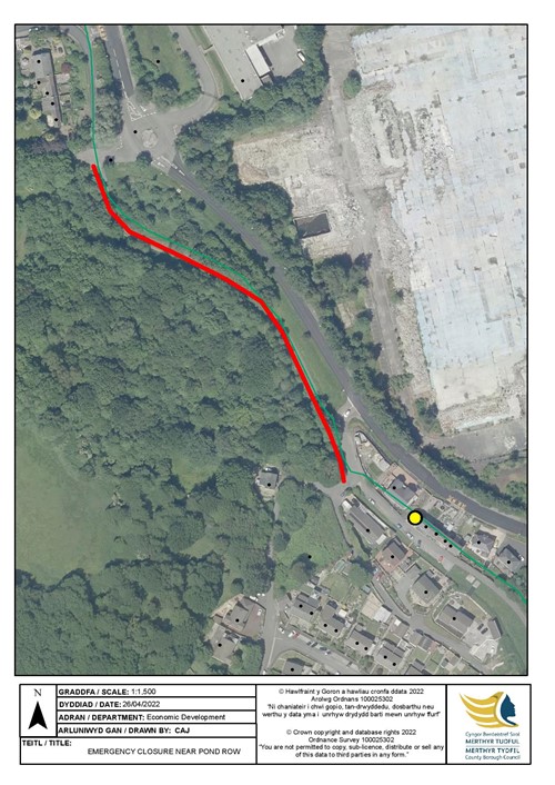 Taff Trail closure May 22