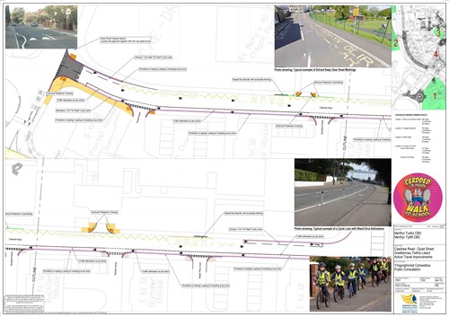 Caedraw Active Travel changes