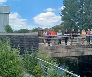 Trail Gazers visit