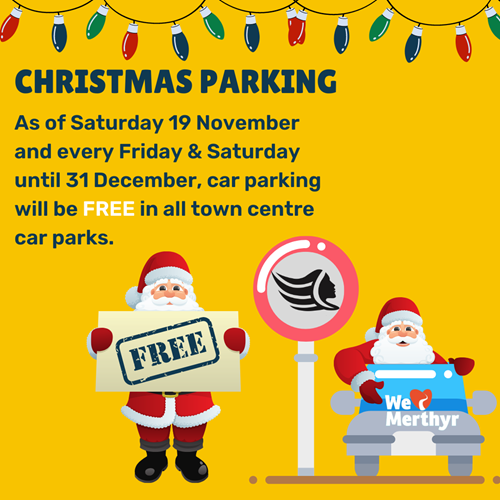 Free Christmas parking 22