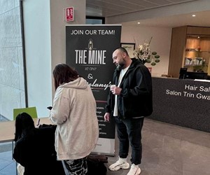 Mine recruitment event