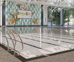 Swimming pools progress tracked on microsite