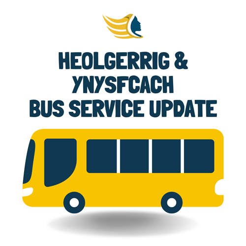 ENGLISH HEOLGERRIG BUS SERVICE UPDATE